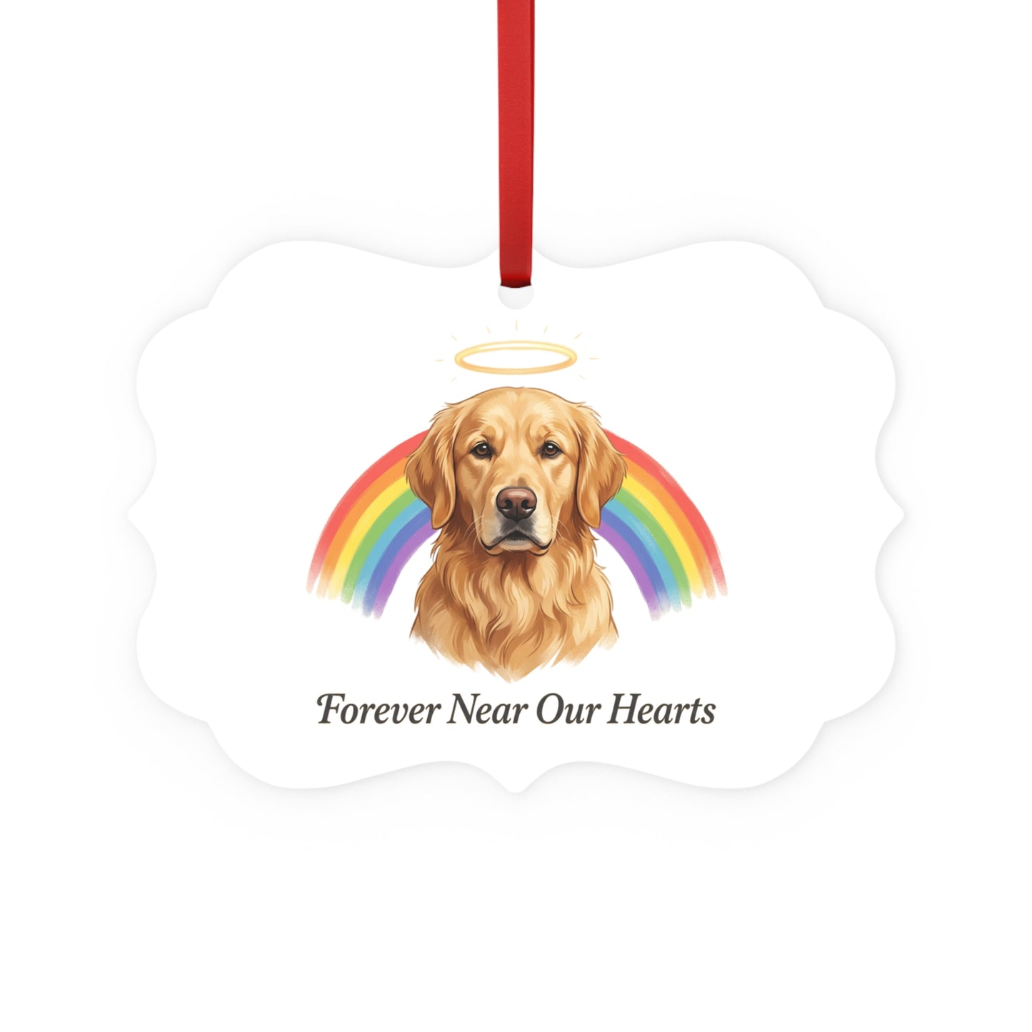 Metal Plaque Ornament