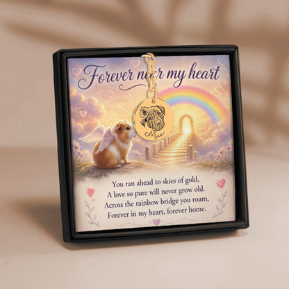Pet Portrait Keychain